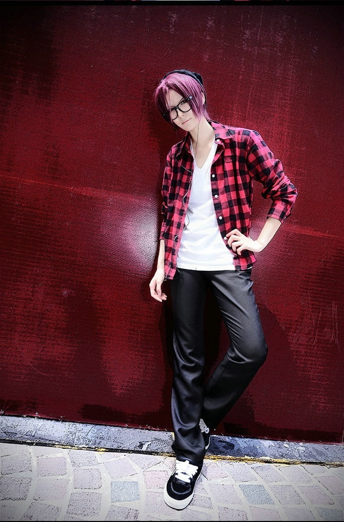 【COS】【free!】松冈凛 第二季私服+眼镜设定