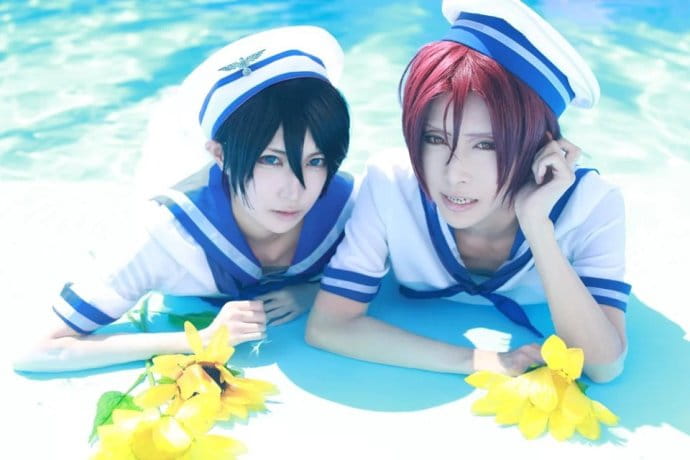 【COS】《Free！》七瀬遙&松岡凛&山崎宗介