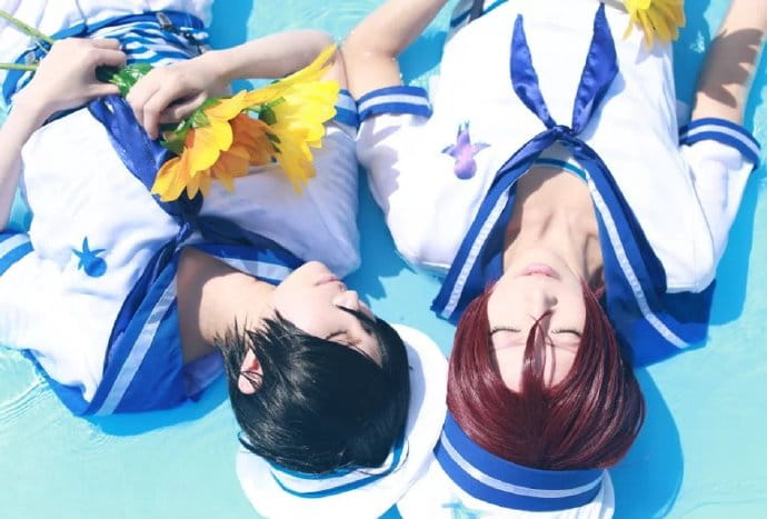 【COS】《Free！》七瀬遙&松岡凛&山崎宗介