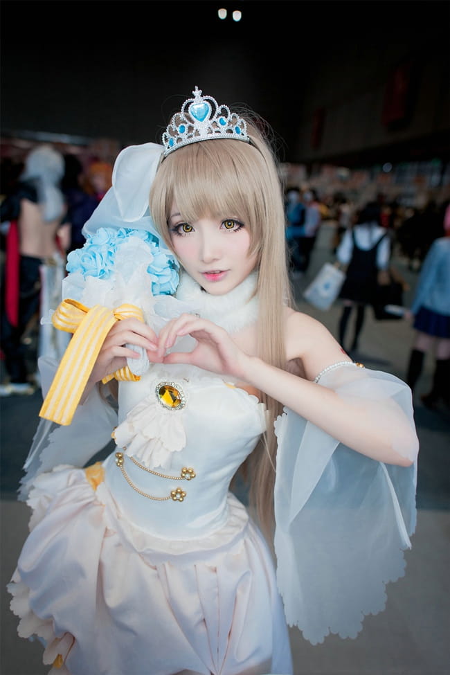【COS】cp15婚纱鸟场照