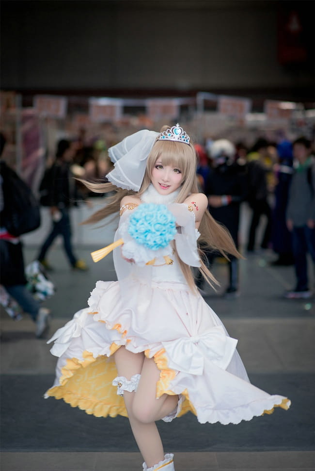 【COS】cp15婚纱鸟场照