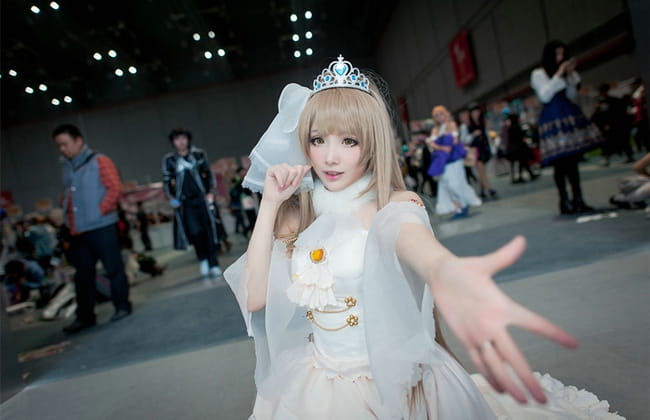 【COS】cp15婚纱鸟场照