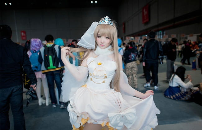 【COS】cp15婚纱鸟场照