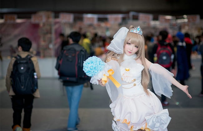 【COS】cp15婚纱鸟场照