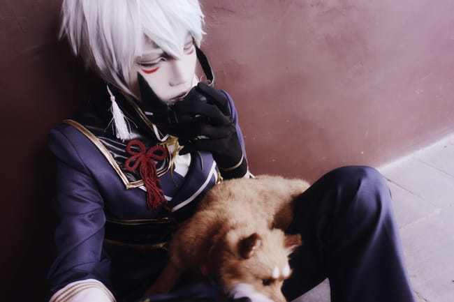 【授权cos】看帅哥cos刀剑乱舞 -鸣狐-