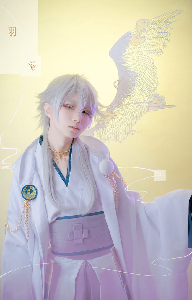 【授权COS】刀剑乱舞—鹤丸国永 帅成了叽