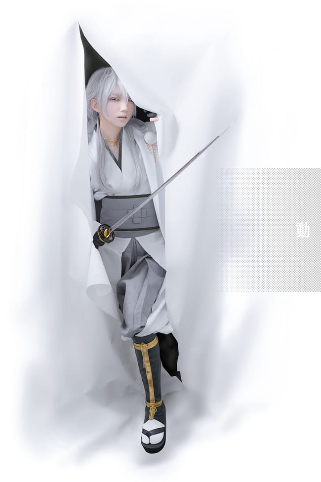 【授权COS】刀剑乱舞—鹤丸国永 帅成了叽