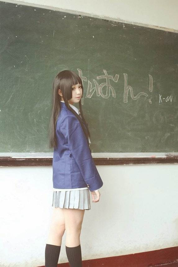 秋山澪COS けいおん!K-ON!