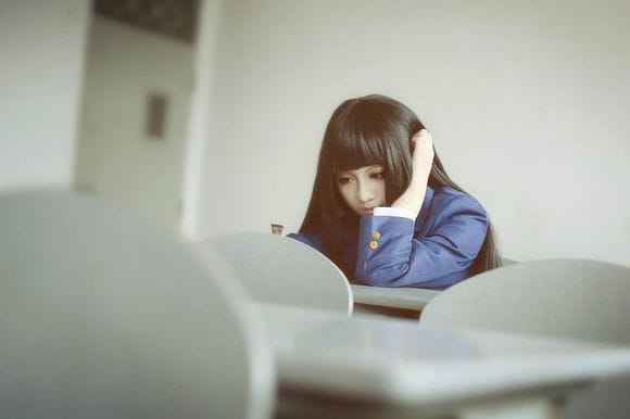 秋山澪COS けいおん!K-ON!