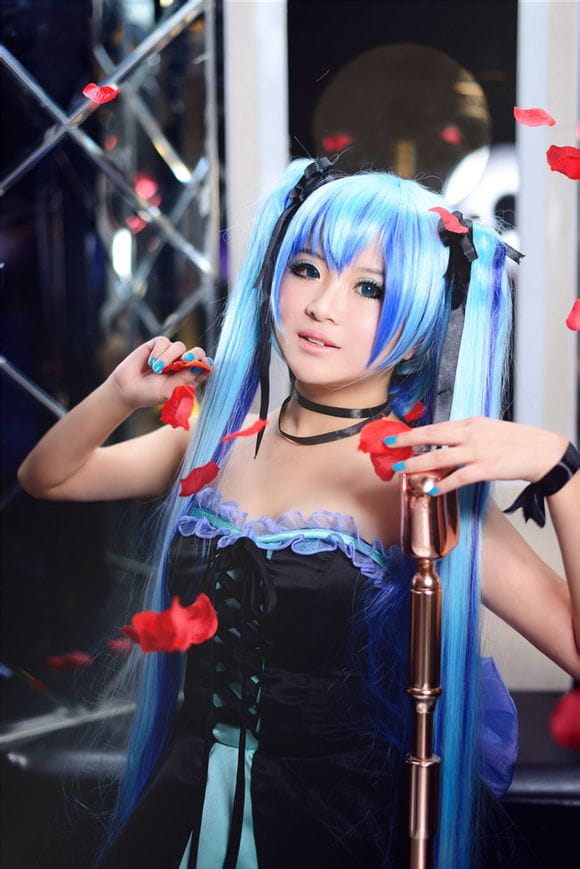 【cos】MIKU X TETO ? KISS ME ~爱してる