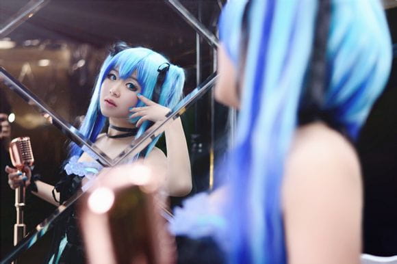 【cos】MIKU X TETO ? KISS ME ~爱してる