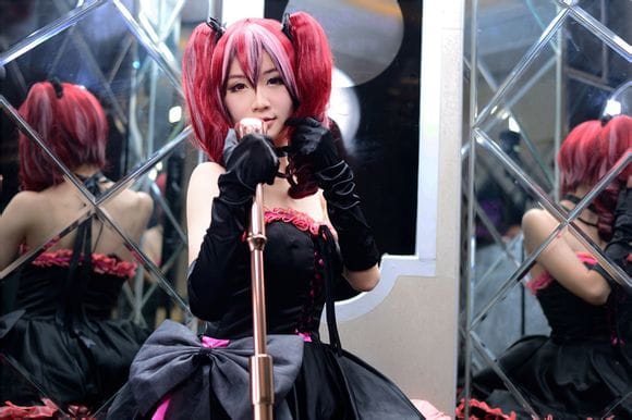 【cos】MIKU X TETO ? KISS ME ~爱してる