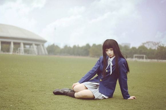 秋山澪COS けいおん!K-ON!