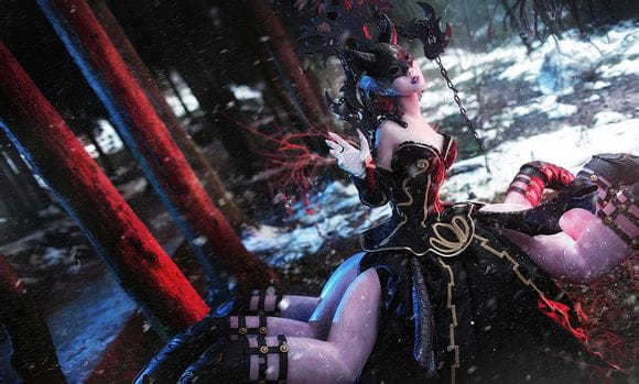 COS色欲女王瑟蒂雅 暗黑DIABLOⅢ