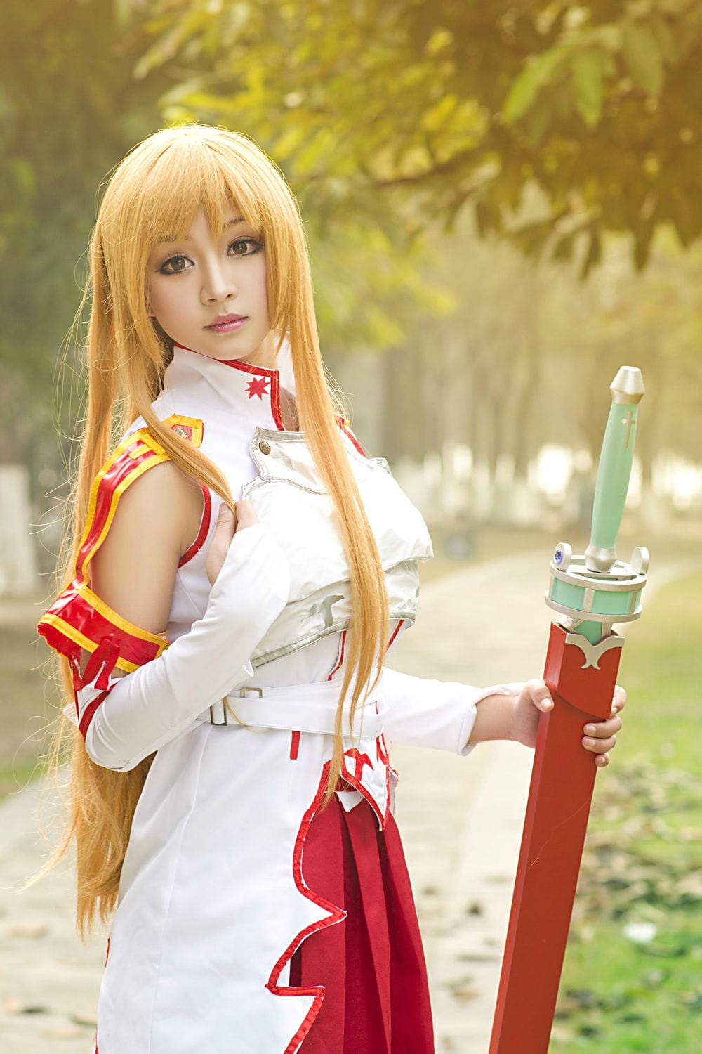 刀剑神域~~亚丝娜~超萌的萝莉coser！