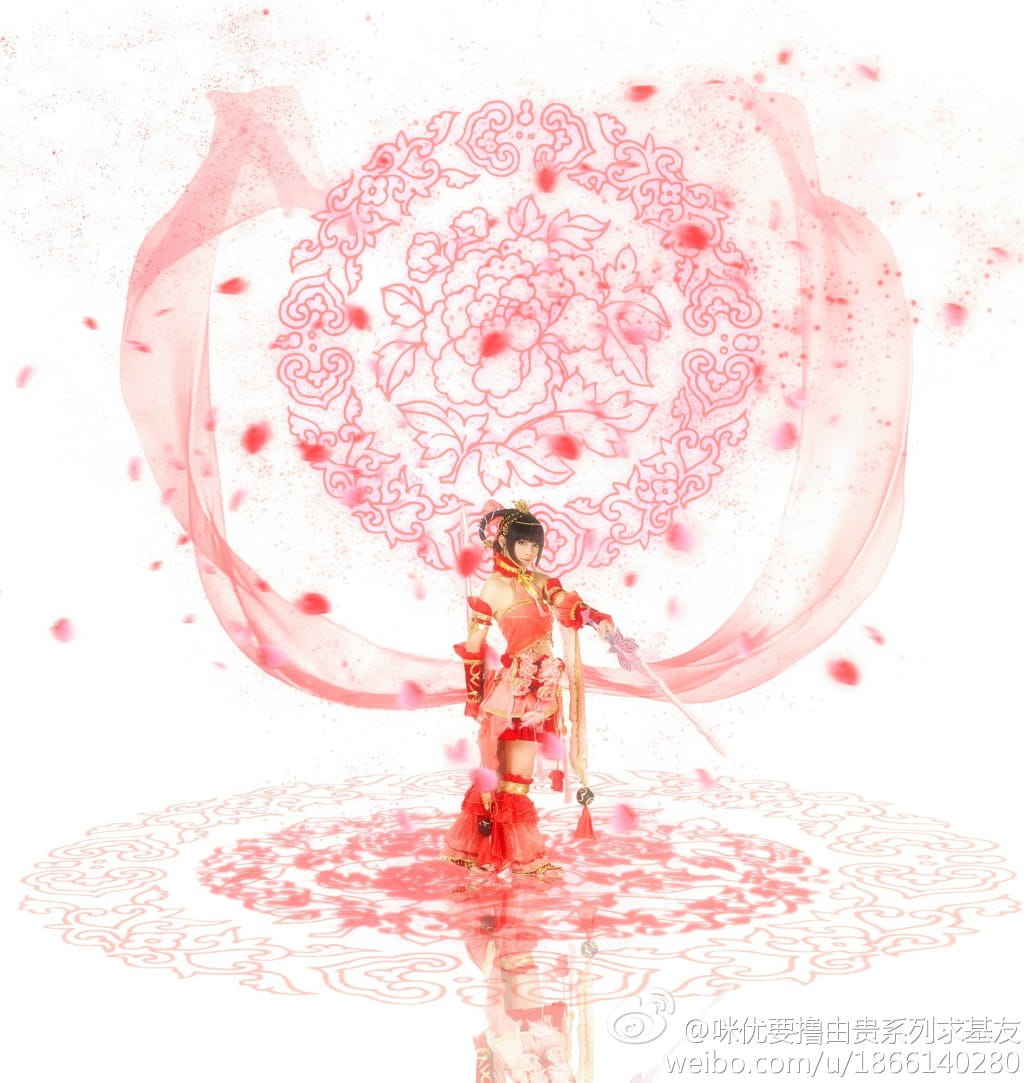 【COS】剑叁cos#七（牡）秀（丹）萝（仙）莉（子