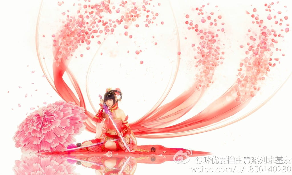 【COS】剑叁cos#七（牡）秀（丹）萝（仙）莉（子