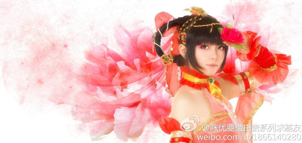 【COS】剑叁cos#七（牡）秀（丹）萝（仙）莉（子