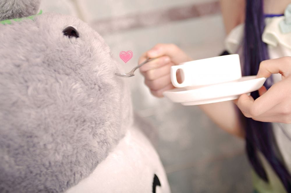 【COS】黑猫酱的清晨（睡衣+黑裙ver.）