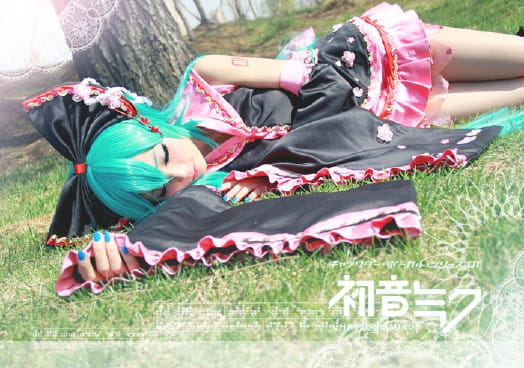 【COS】MIKU-樱花飞舞