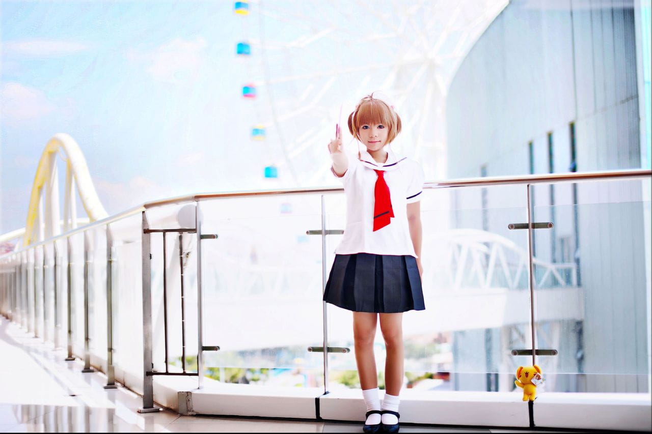 【COS】夏の游乐园-魔卡少女樱