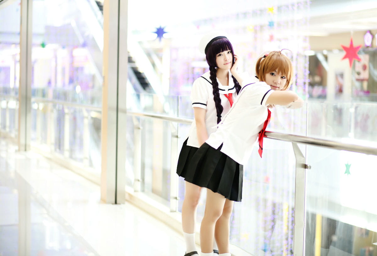 【COS】夏の游乐园-魔卡少女樱