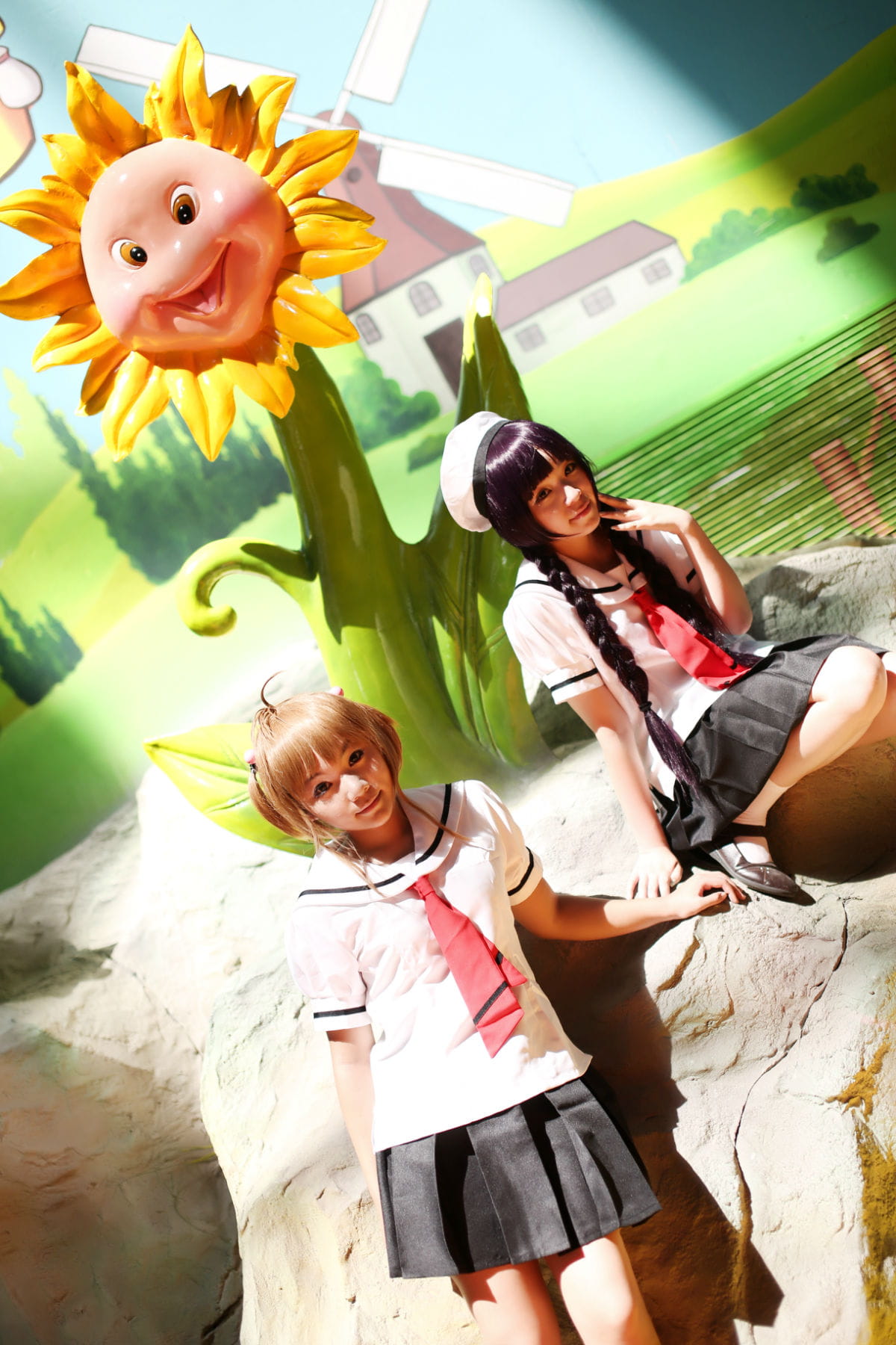 【COS】夏の游乐园-魔卡少女樱