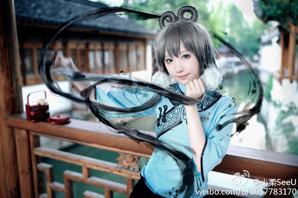 【COS】vocaloid-china#芝麻糊天依#