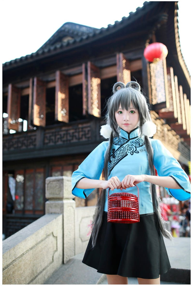 【COS】vocaloid-china#芝麻糊天依#