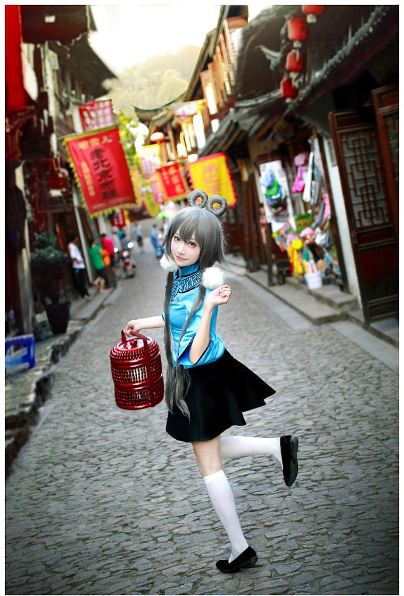 【COS】vocaloid-china#芝麻糊天依#