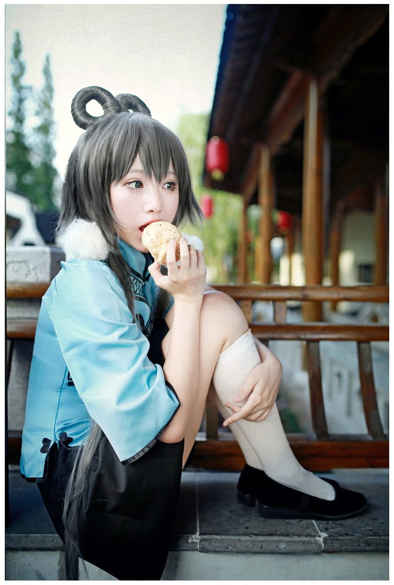 【COS】vocaloid-china#芝麻糊天依#