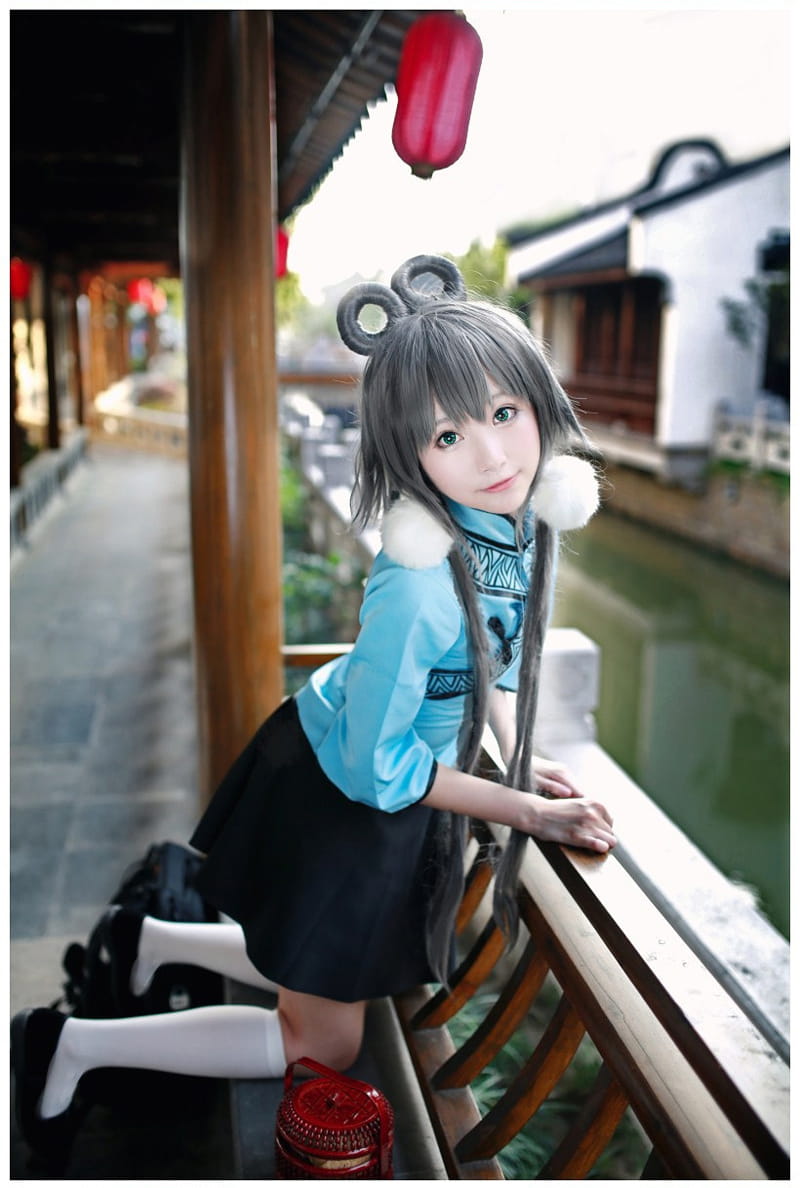 【COS】vocaloid-china#芝麻糊天依#