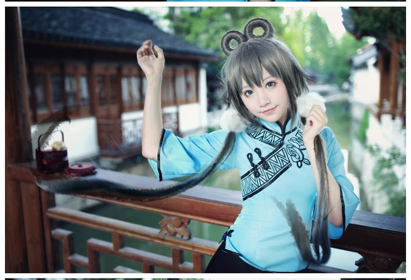 【COS】vocaloid-china#芝麻糊天依#