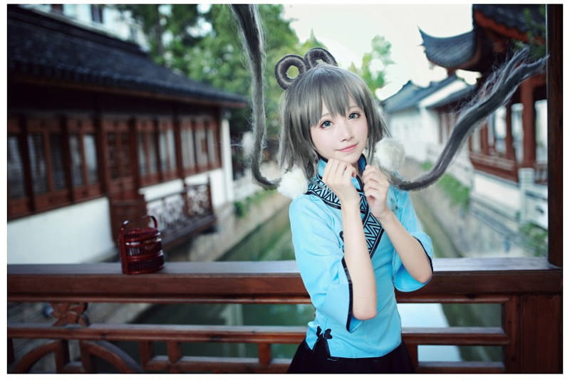 【COS】vocaloid-china#芝麻糊天依#