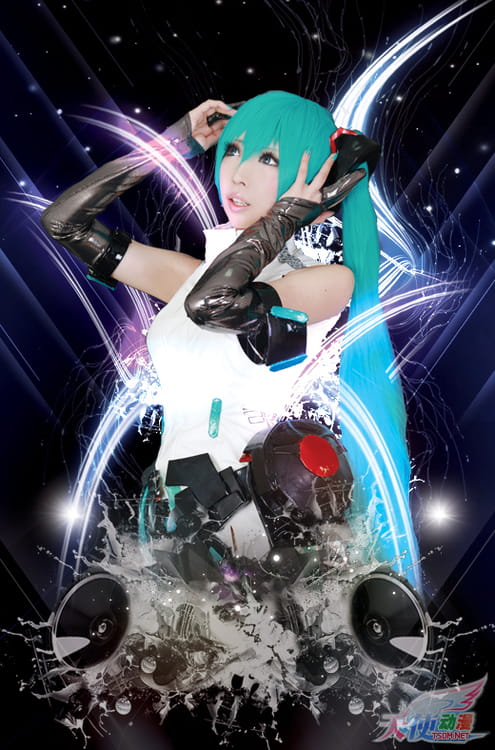【COS】初音ミク 系列图------福利后方w