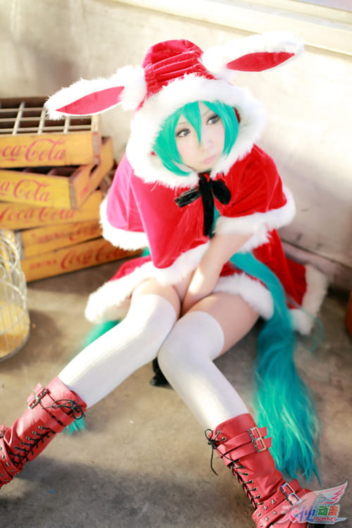 【COS】初音ミク 系列图------福利后方w