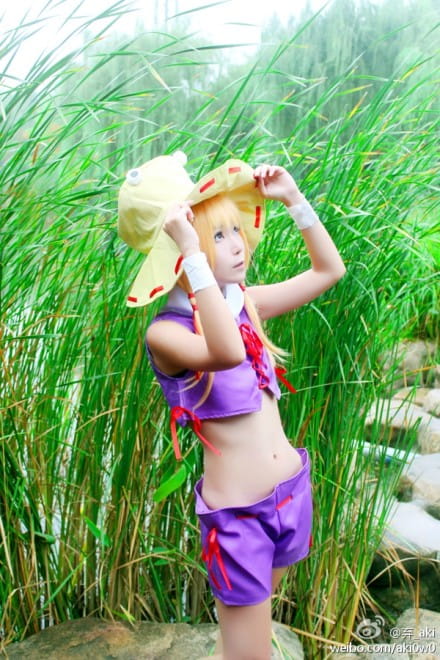 【COS】#幻想夏日祭# #洩矢诹访子#