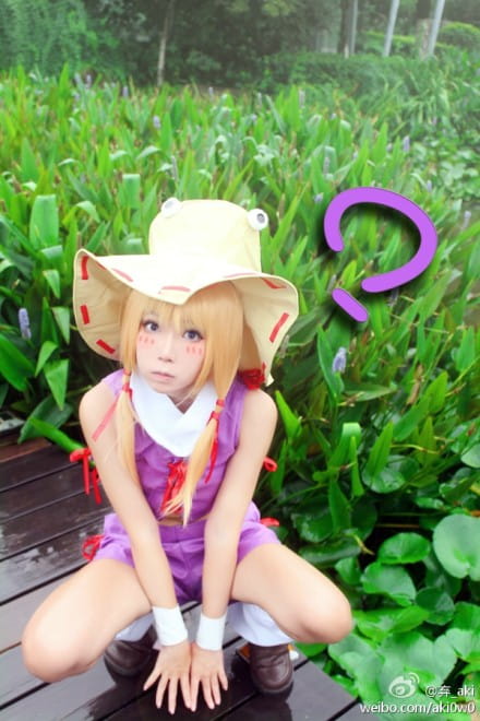 【COS】#幻想夏日祭# #洩矢诹访子#