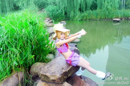 【COS】#幻想夏日祭# #洩矢诹访子#