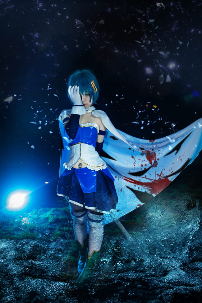 【COS】魔法少女小圆 美树沙耶加