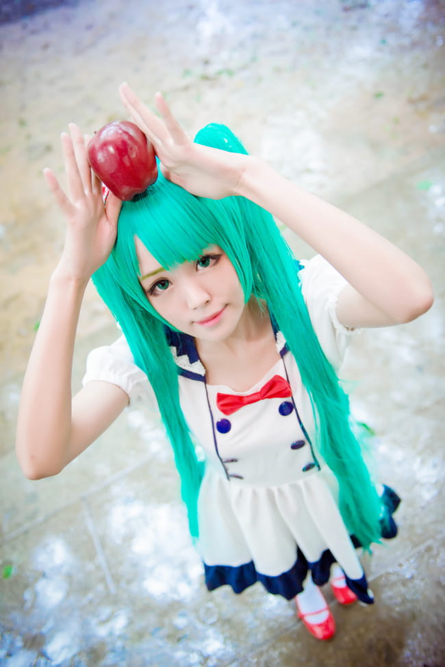 【COS】初音miku诞辰大礼包之超美初音白雪公主