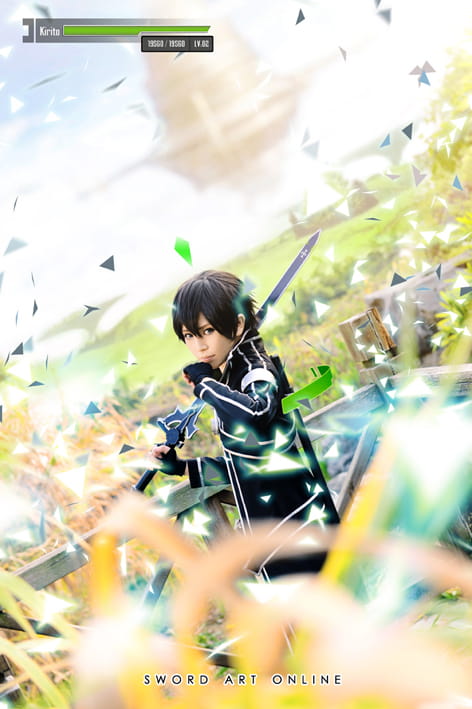 【COS】刀剑神域 SAO KIRITO/ASUNA