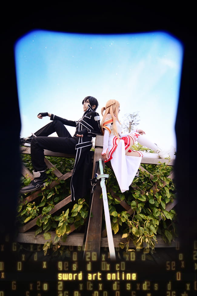 【COS】刀剑神域 SAO KIRITO/ASUNA