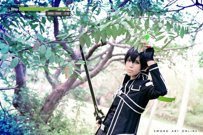 【COS】刀剑神域 SAO KIRITO/ASUNA