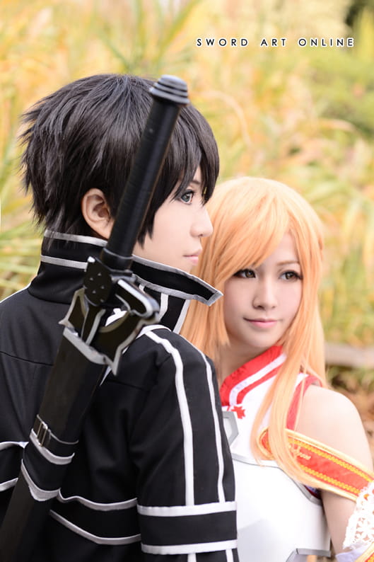 【COS】刀剑神域 SAO KIRITO/ASUNA
