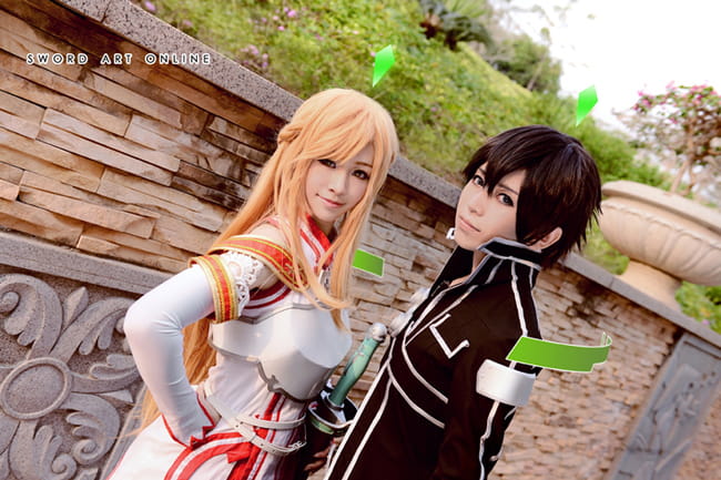 【COS】刀剑神域 SAO KIRITO/ASUNA