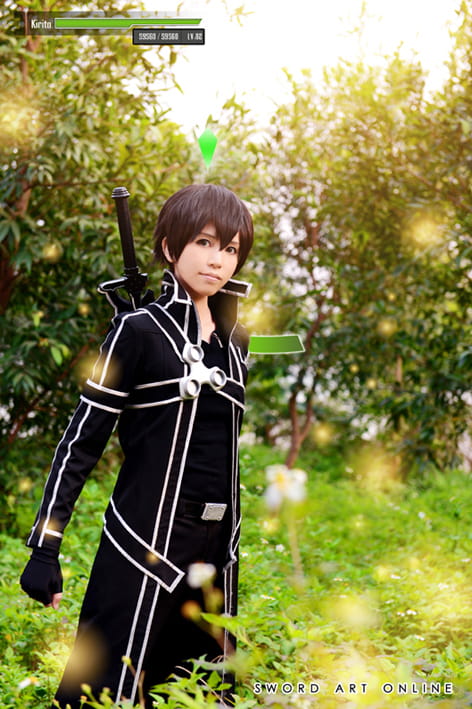 【COS】刀剑神域 SAO KIRITO/ASUNA
