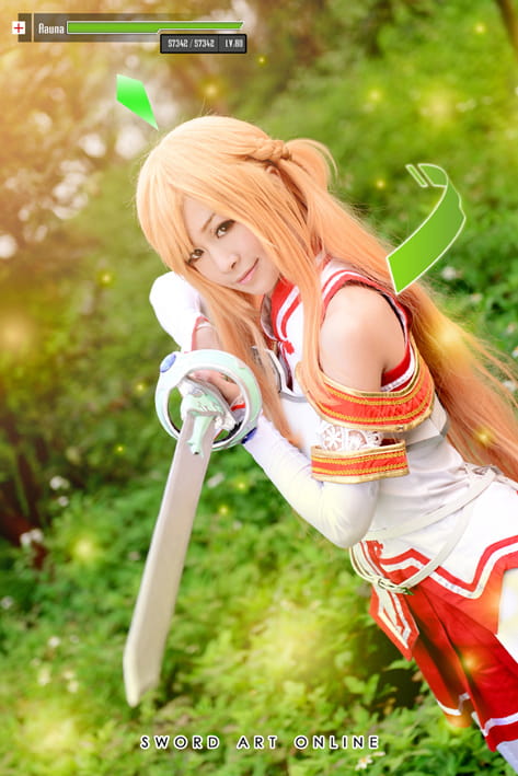 【COS】刀剑神域 SAO KIRITO/ASUNA