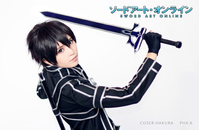 【COS】刀剑神域 SAO KIRITO/ASUNA