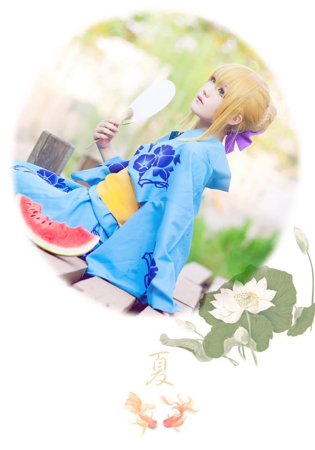 【COS】竹深树密虫鸣处，时有微凉不是风。[Sab